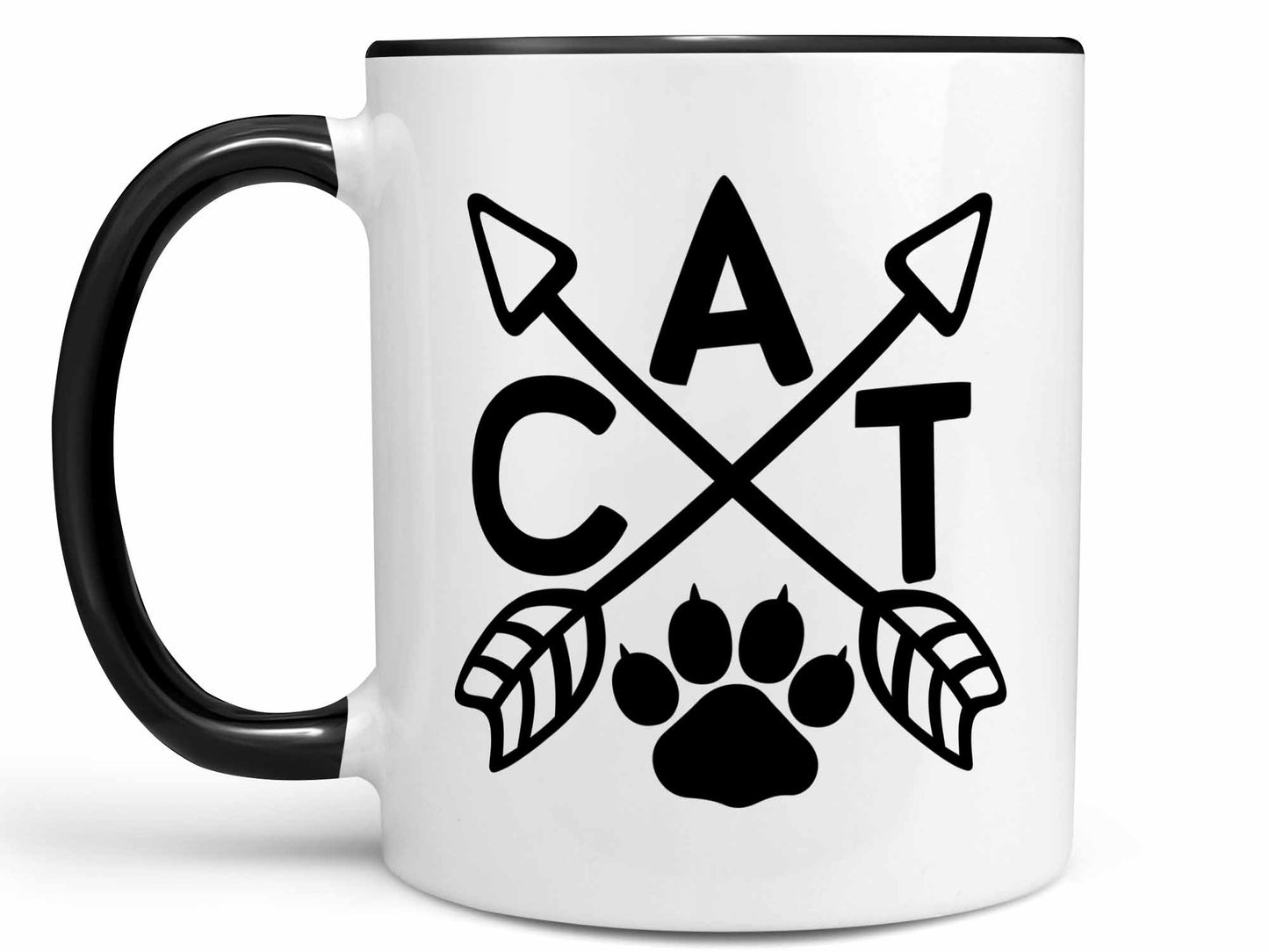 Cat Arrows Coffee Mug