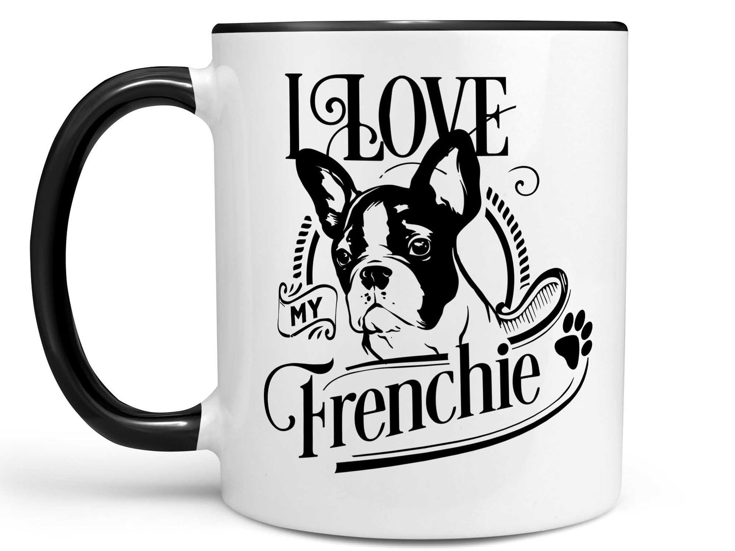 I Love My Frenchie Coffee Mug