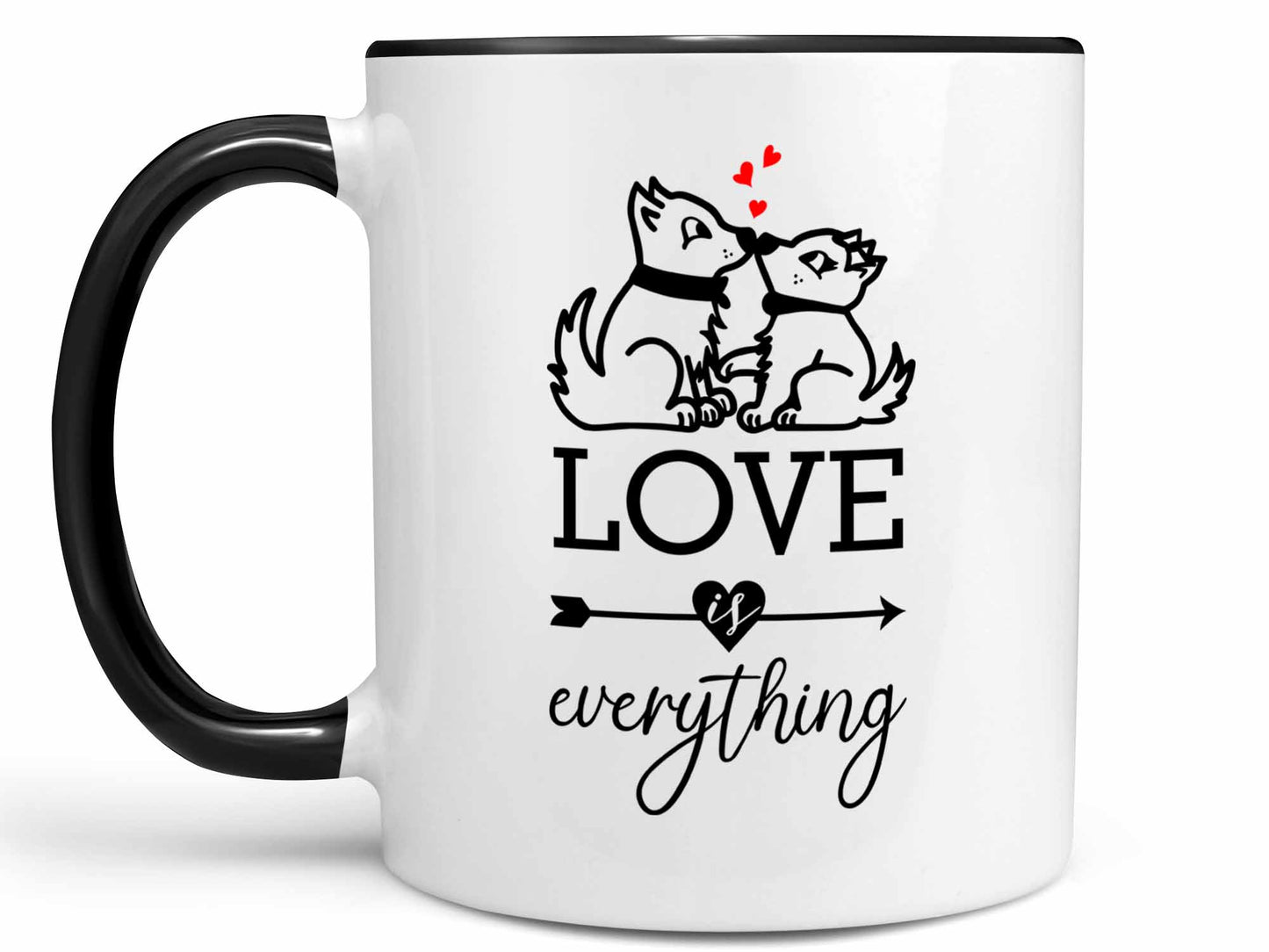 Kissing Dogs Coffee Mug