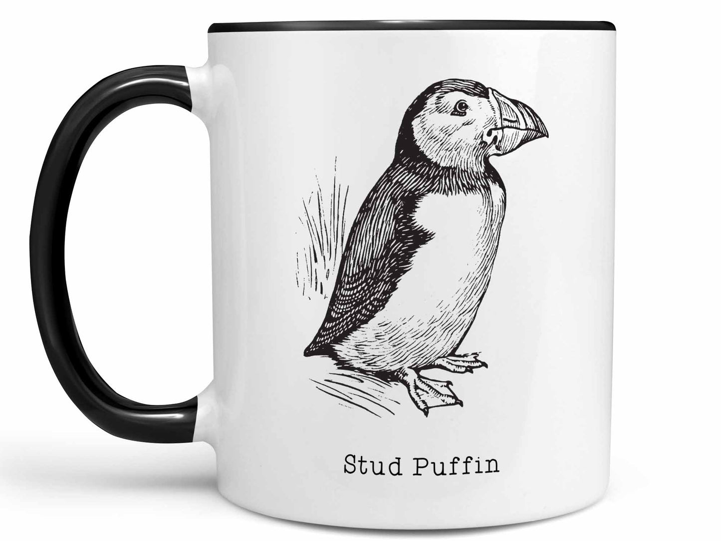 Stud Puffin Coffee Mug
