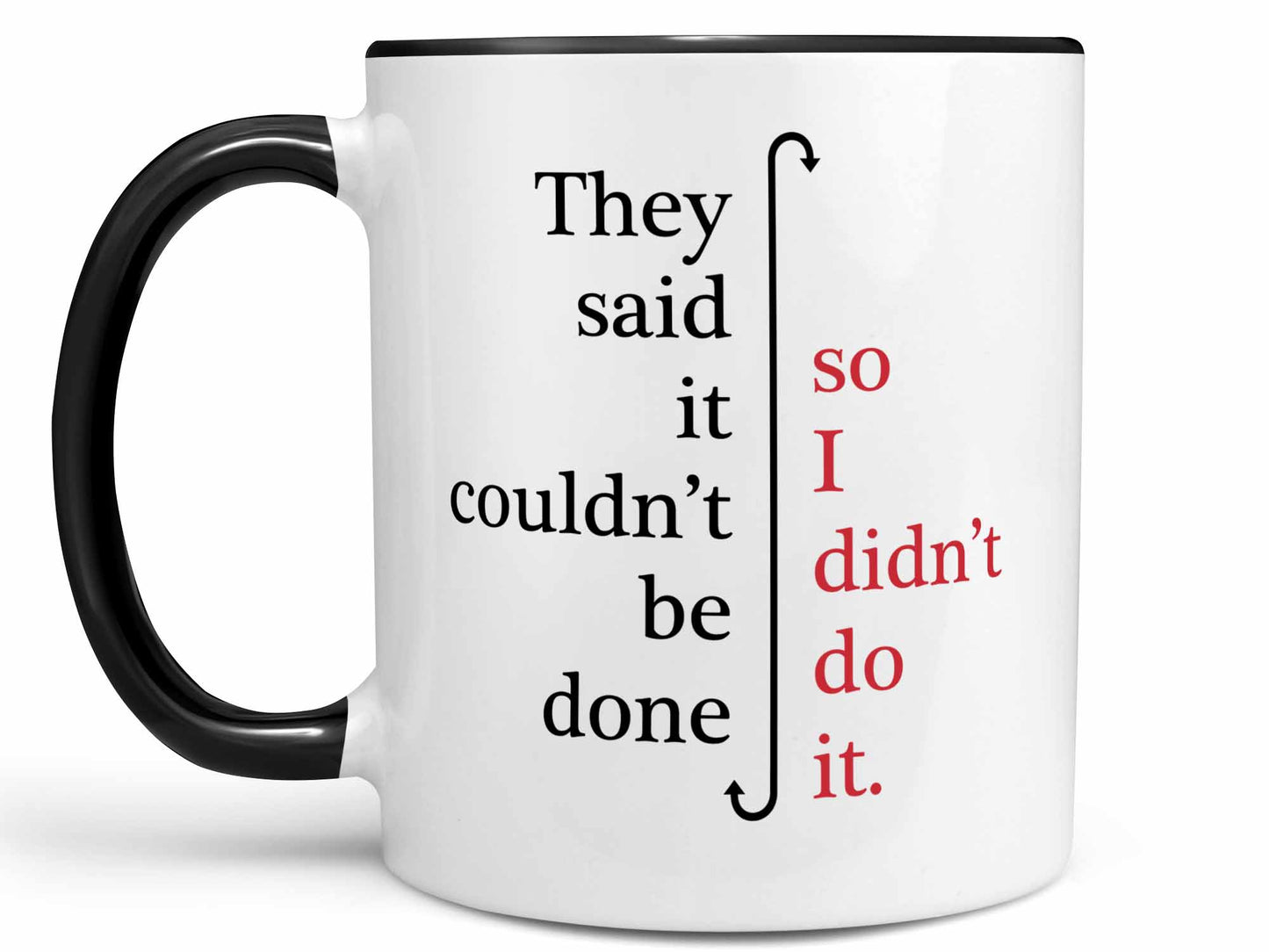 I Didn't Do It Coffee Mug