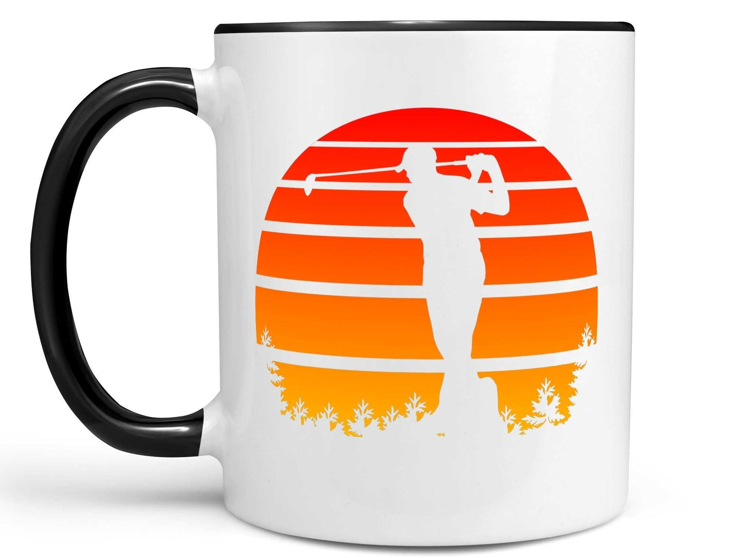 Vintage Sunset Golf Coffee Mug