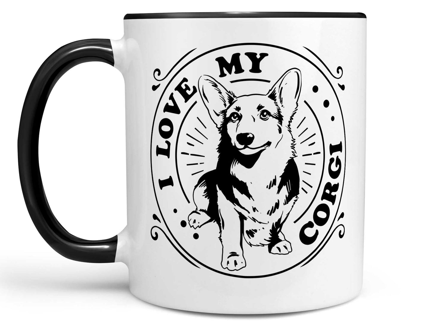 I Love My Corgi Coffee Mug