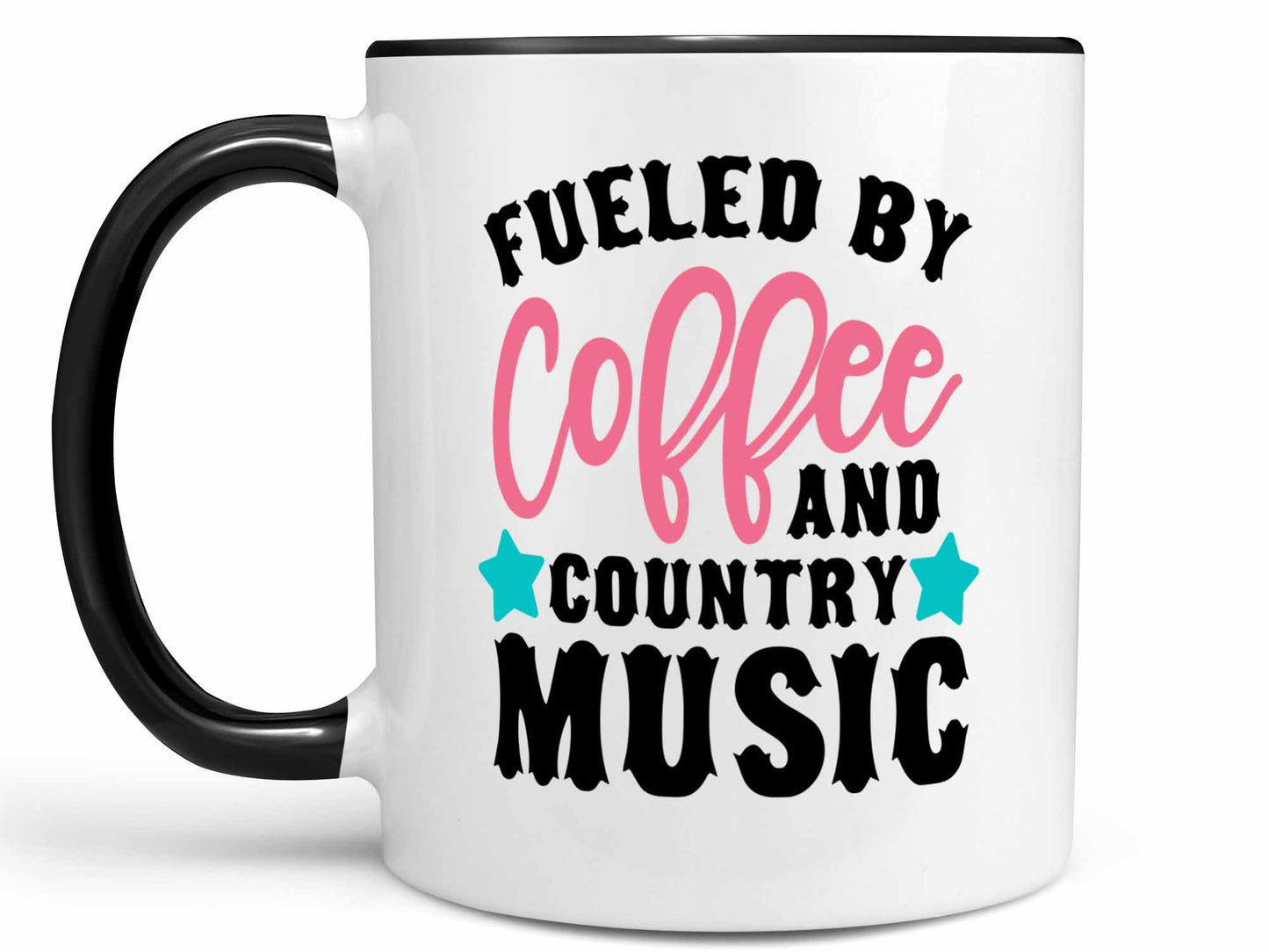 Fueled By Coffee and Country Coffee Mug