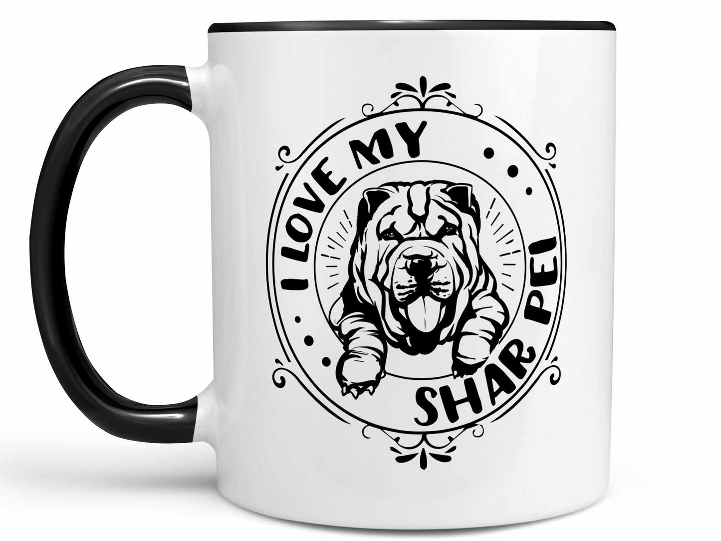 I Love My Shar Pei Coffee Mug