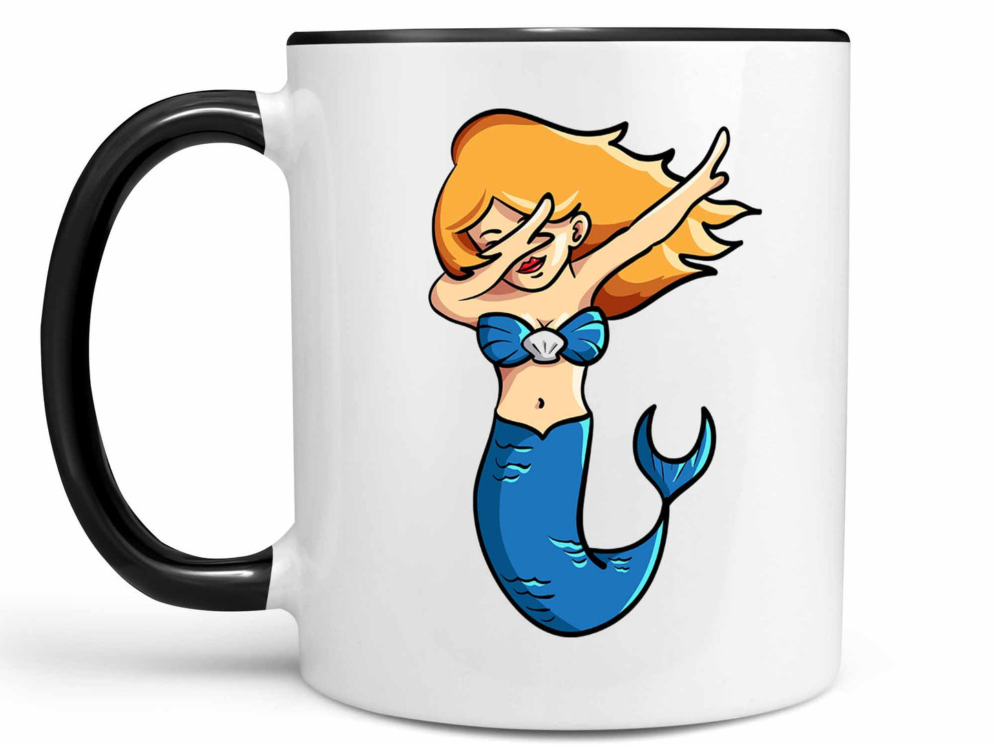 Dabbing Mermaid Coffee Mug