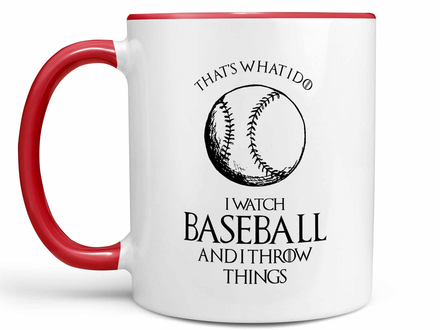 Baseball and Throw Things Coffee Mug