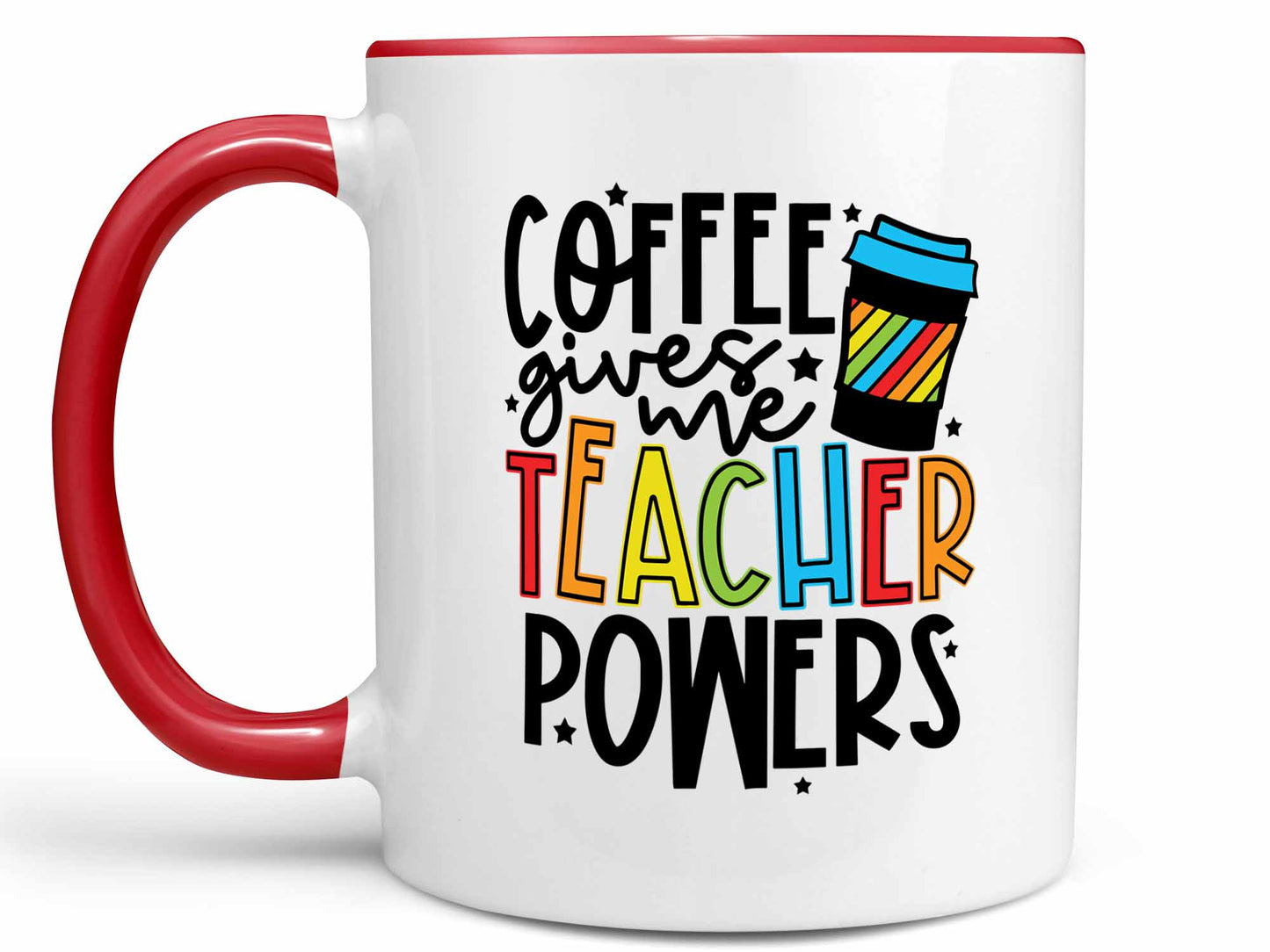 Teacher Powers Coffee Mug