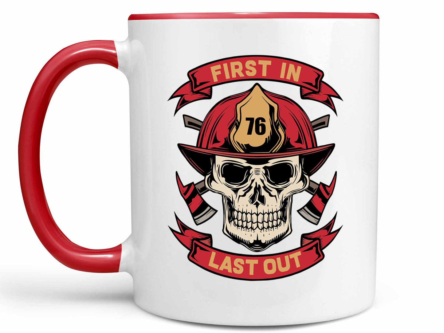 First In Last Out Coffee Mug