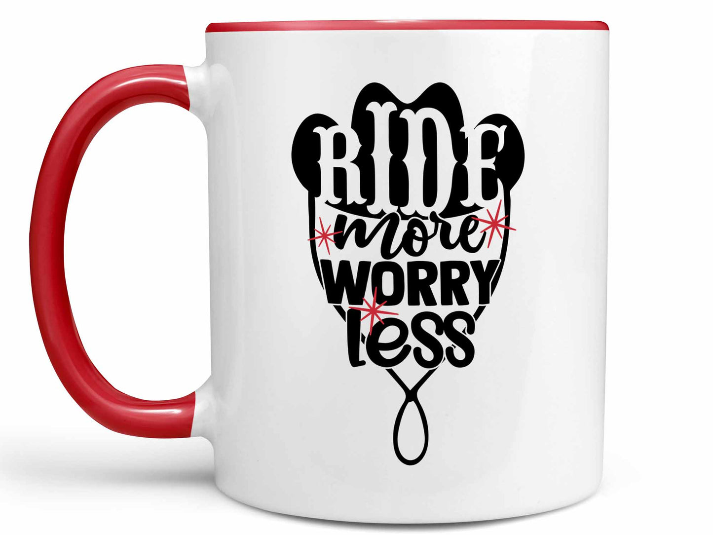 Ride More Worry Less Coffee Mug