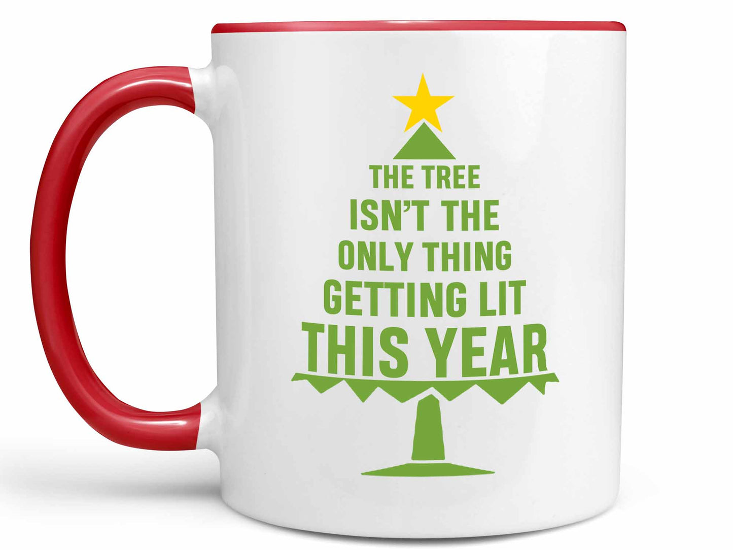Getting Lit Christmas Coffee Mug