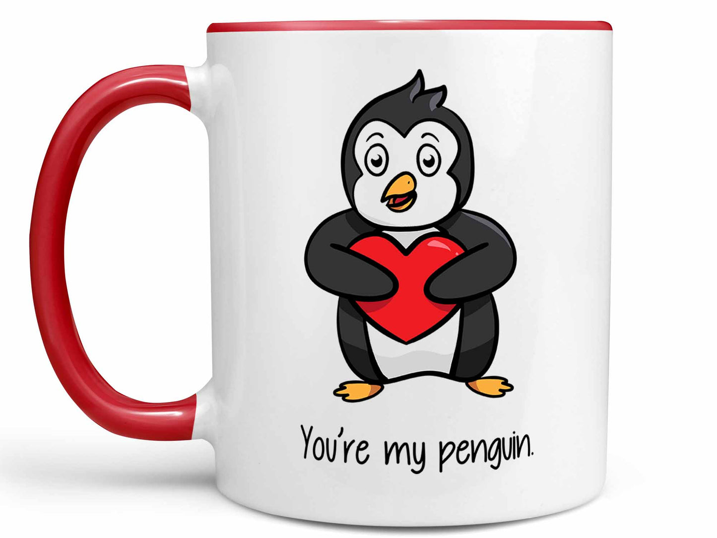 Penguin Heart Coffee Mug
