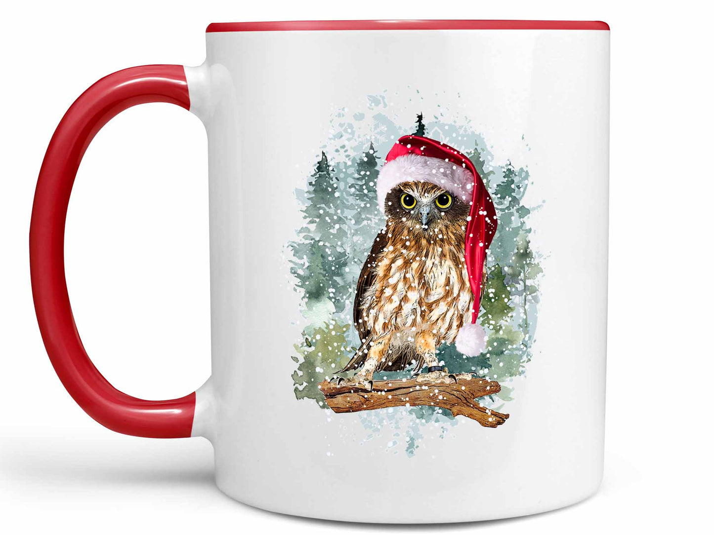 Christmas Owl Coffee Mug