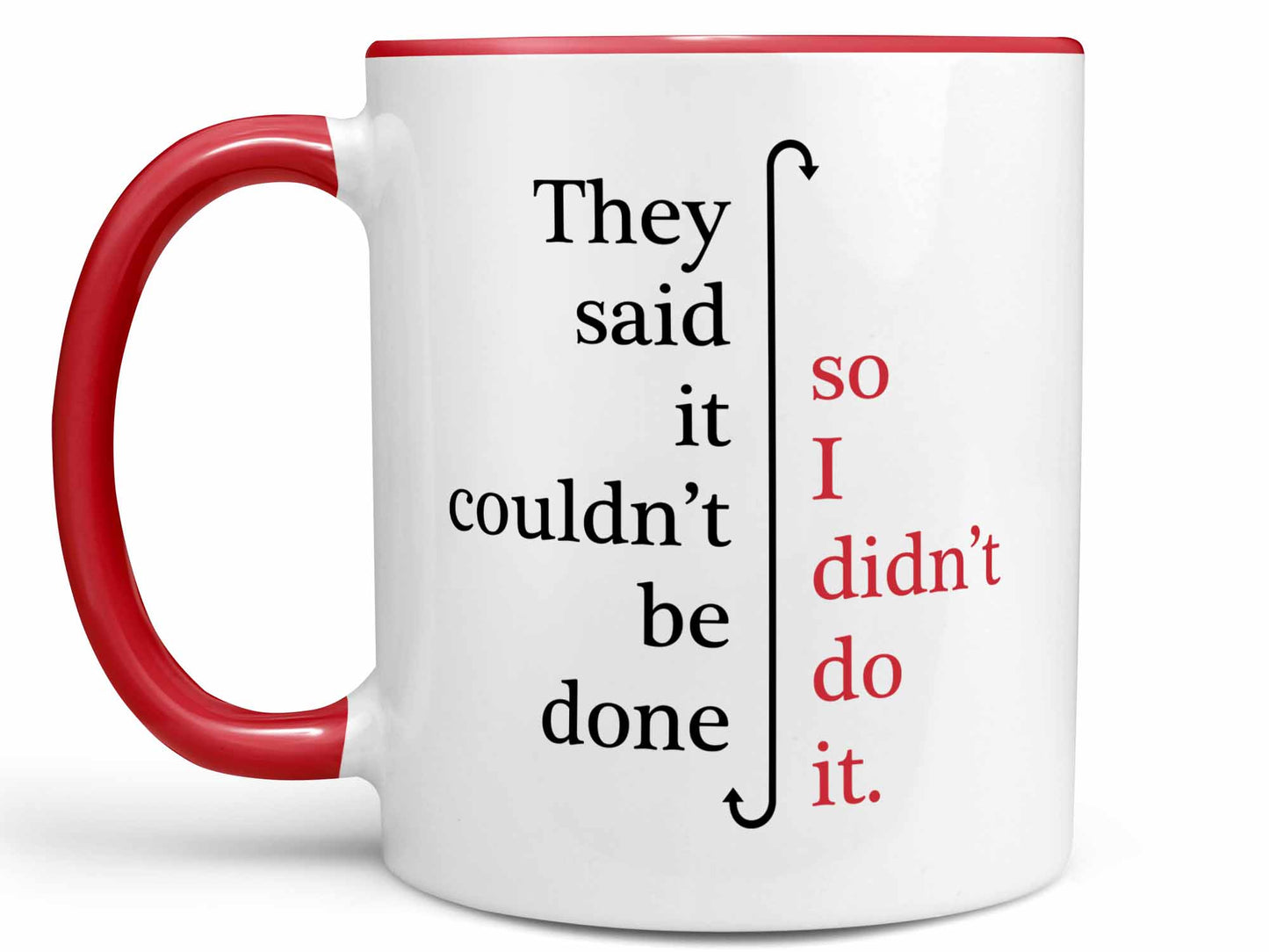 I Didn't Do It Coffee Mug