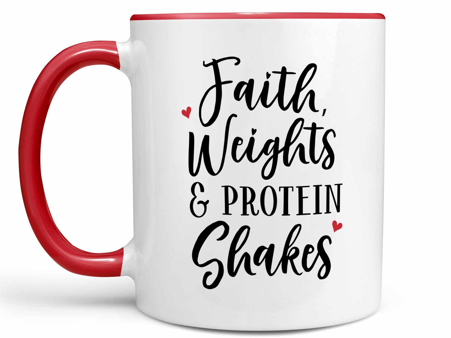 Faith Weights Shakes Coffee Mug