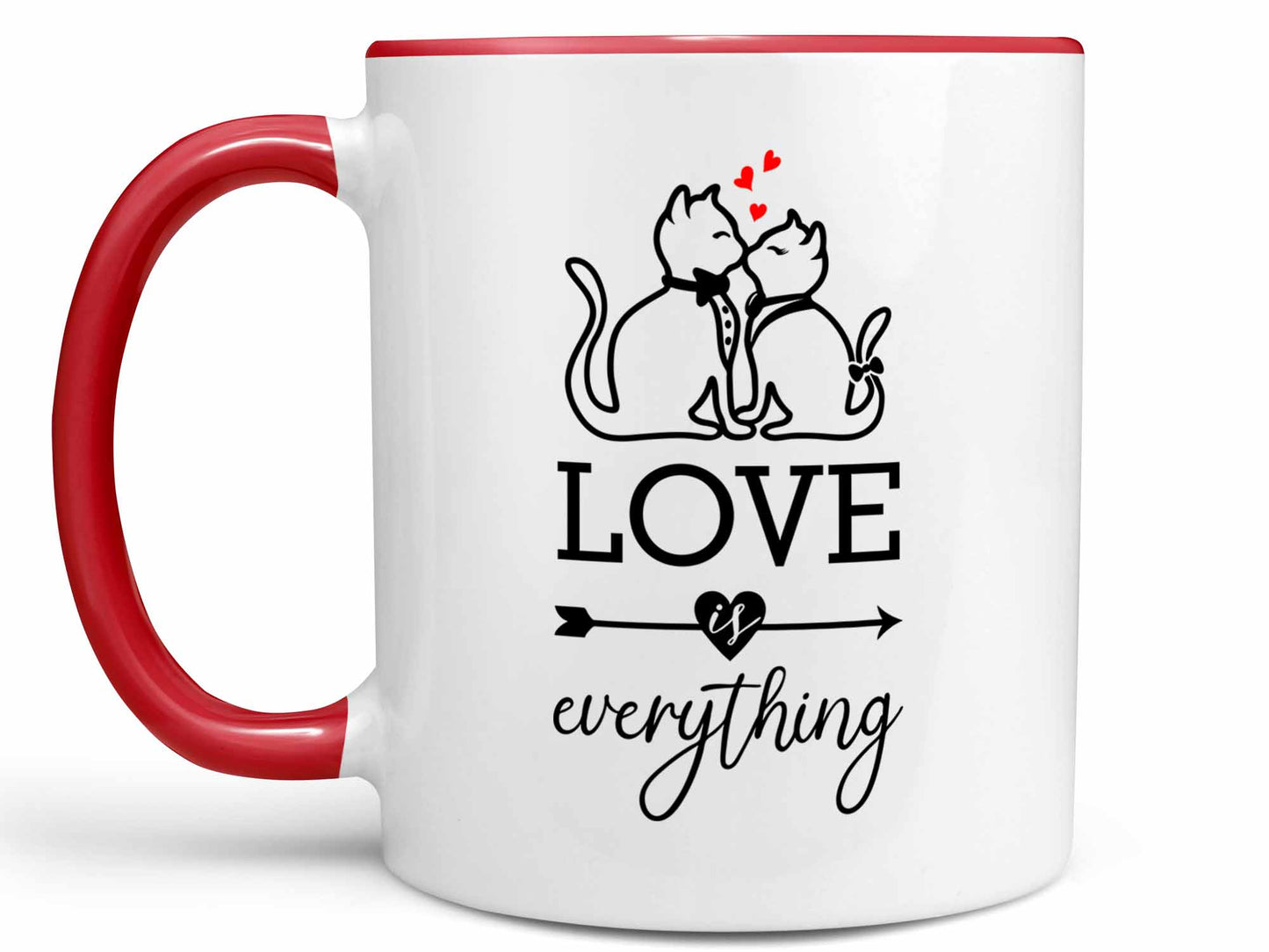 Kissing Cats Coffee Mug