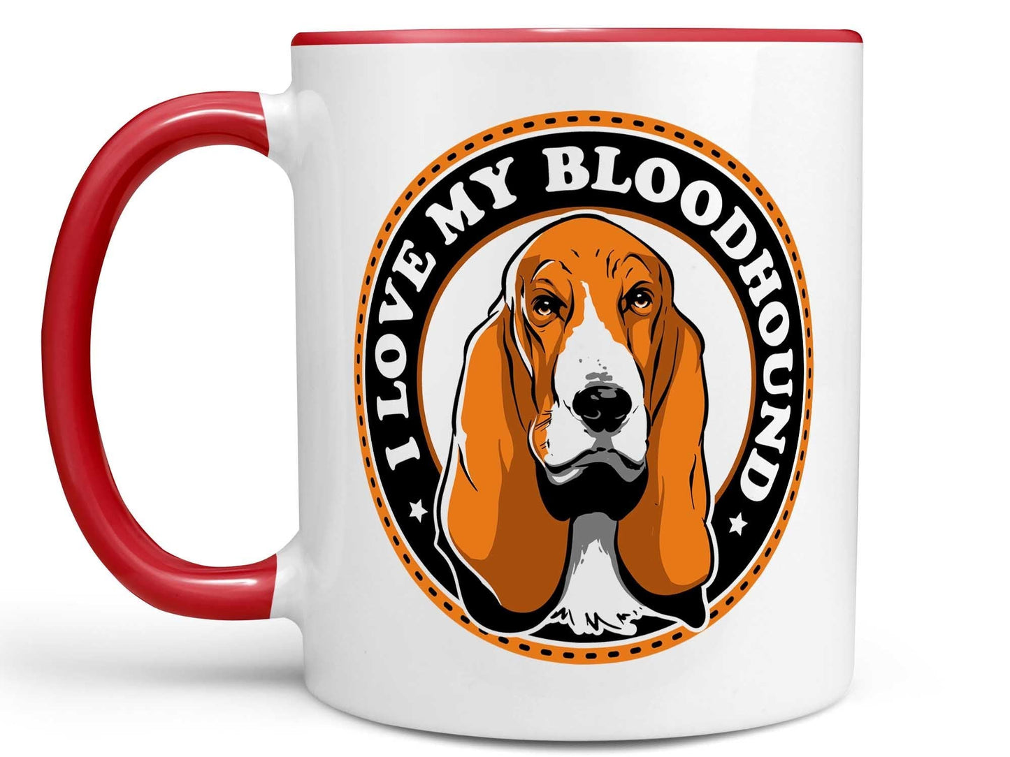 I Love My Bloodhound Coffee Mug