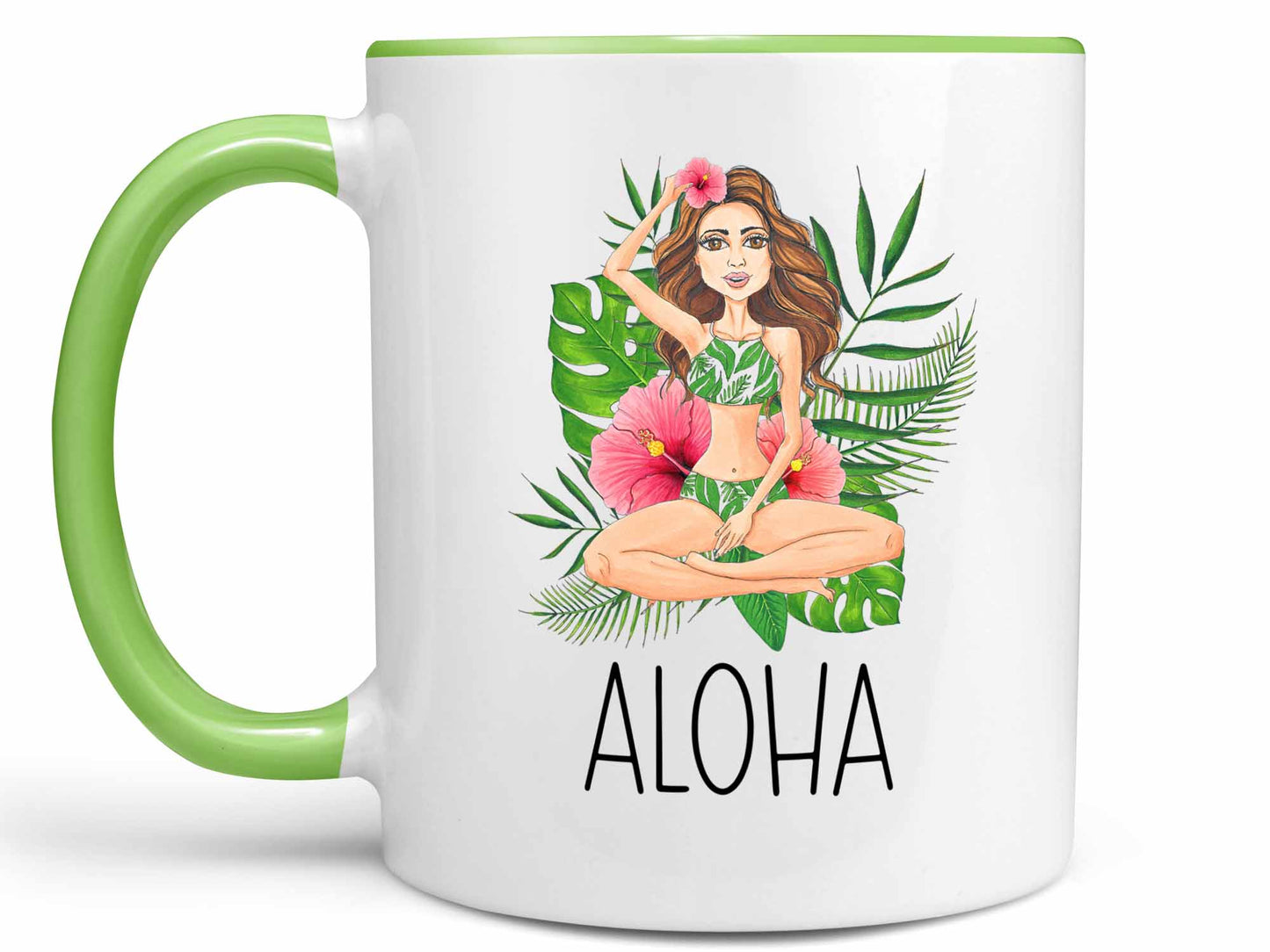 Aloha Girl Coffee Mug