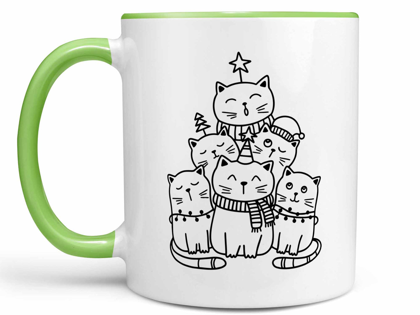 Christmas Cats Coffee Mug