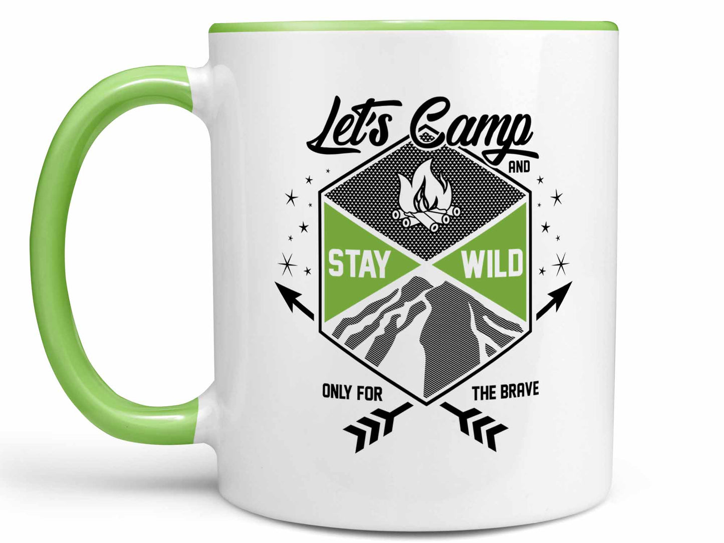 Camp and Stay Wild Coffee Mug