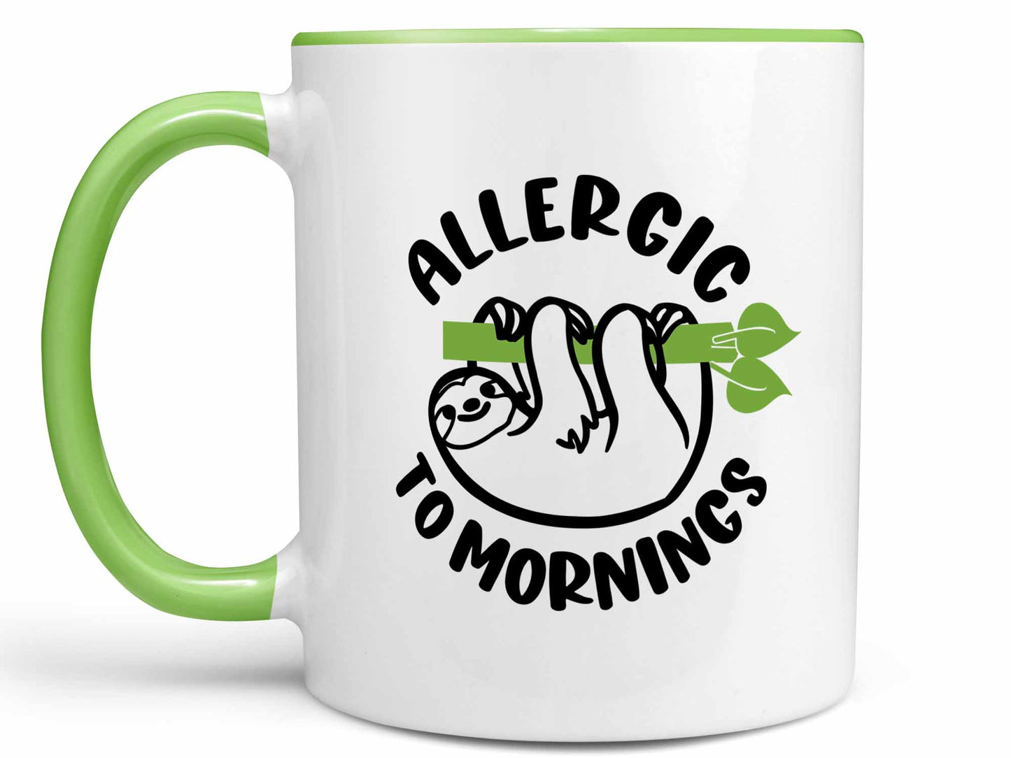 Allergic to Mornings Coffee Mug