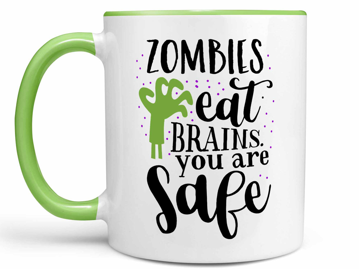 Zombies Eat Brains Coffee Mug