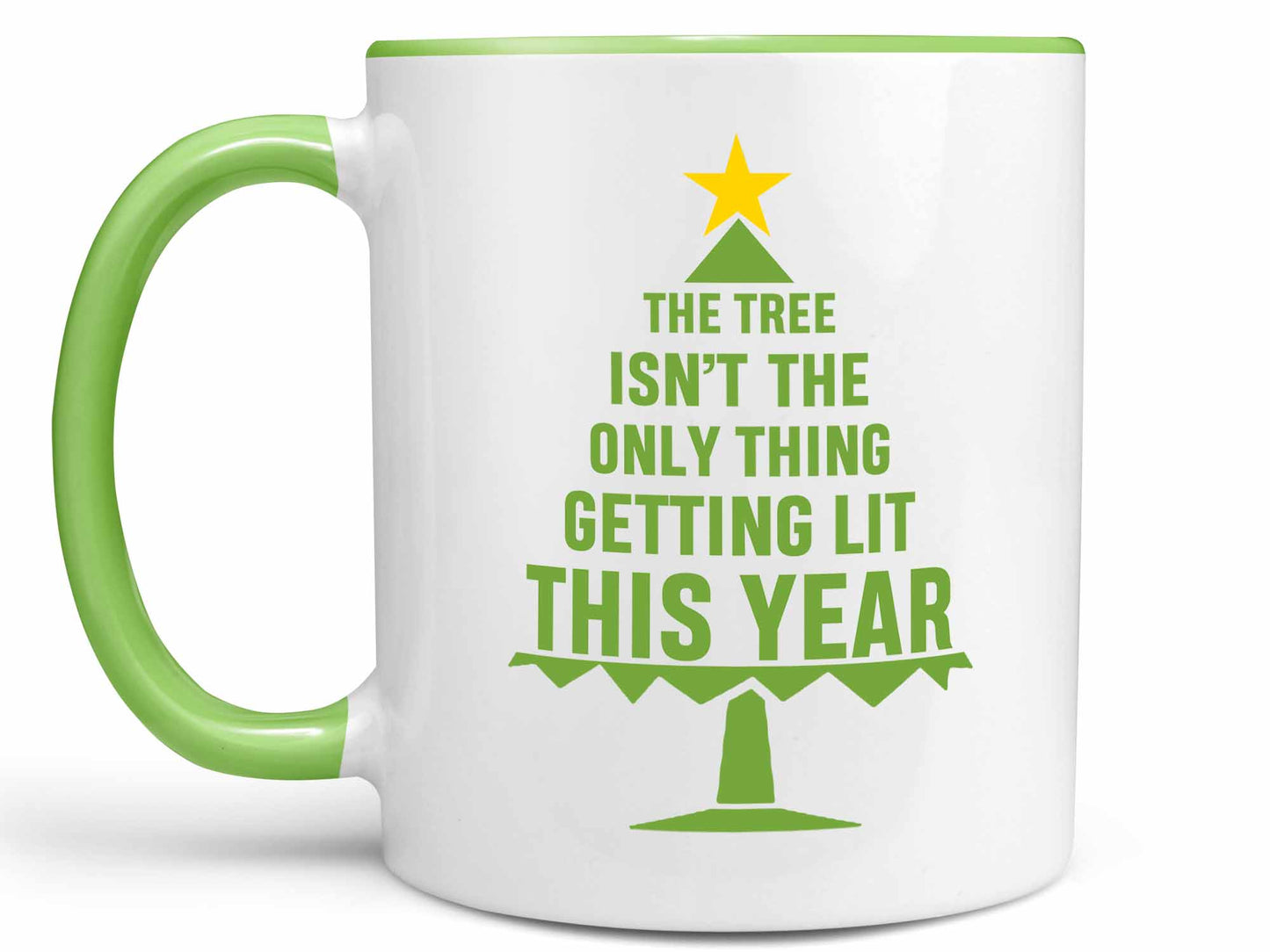 Getting Lit Christmas Coffee Mug