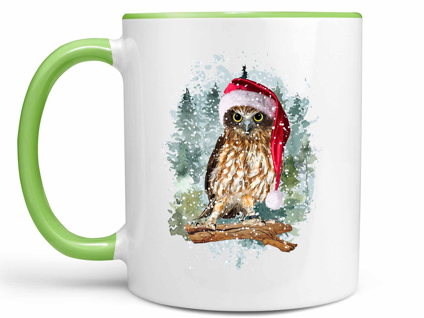Christmas Owl Coffee Mug