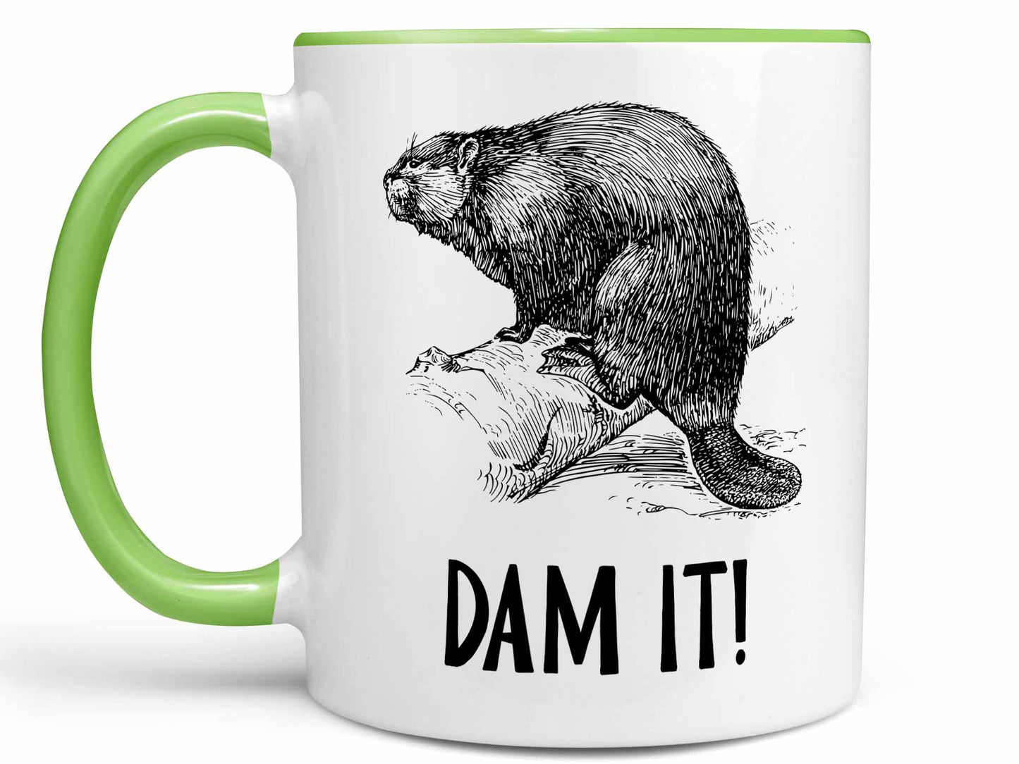Dam It Beaver Coffee Mug