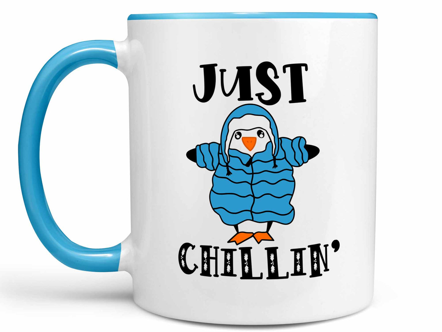 Just Chillin' Penguin Coffee Mug