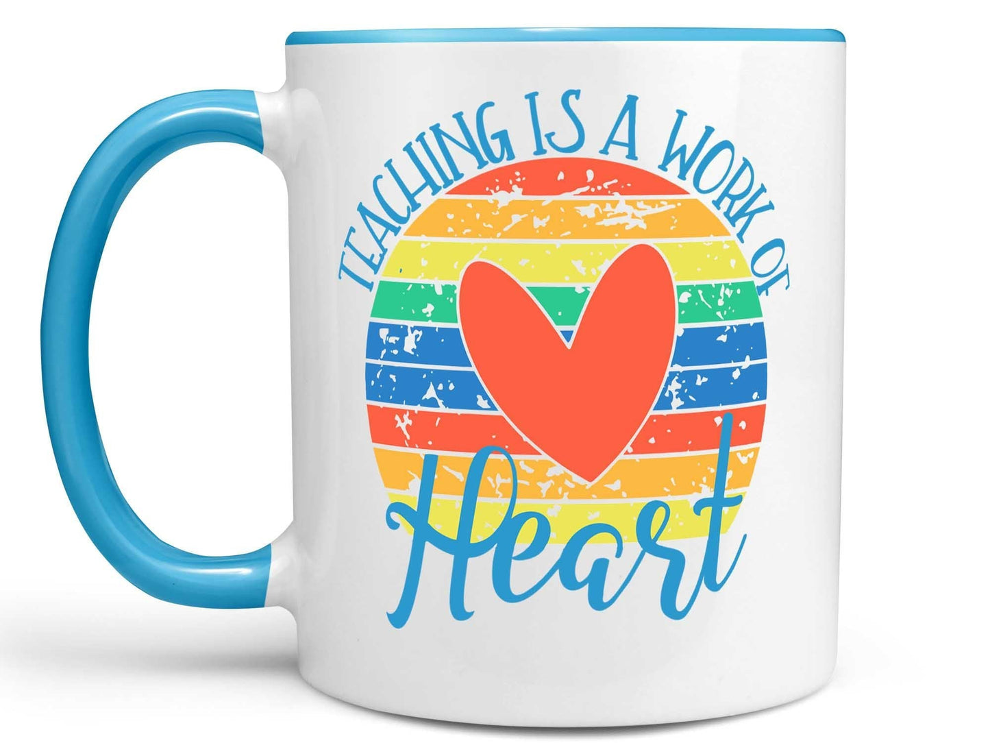 Teaching is a Work of Heart Coffee Mug