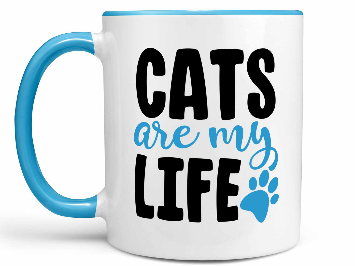 Cats are My Life Coffee Mug