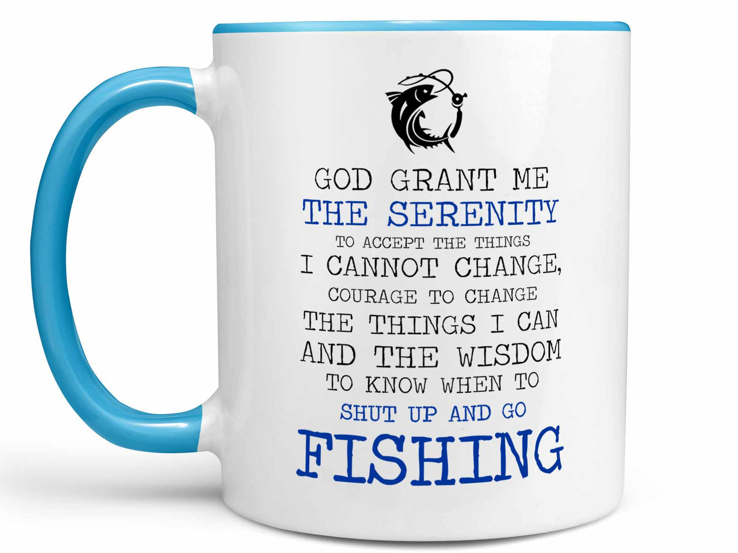 Grant Me Serenity Fishing Coffee Mug