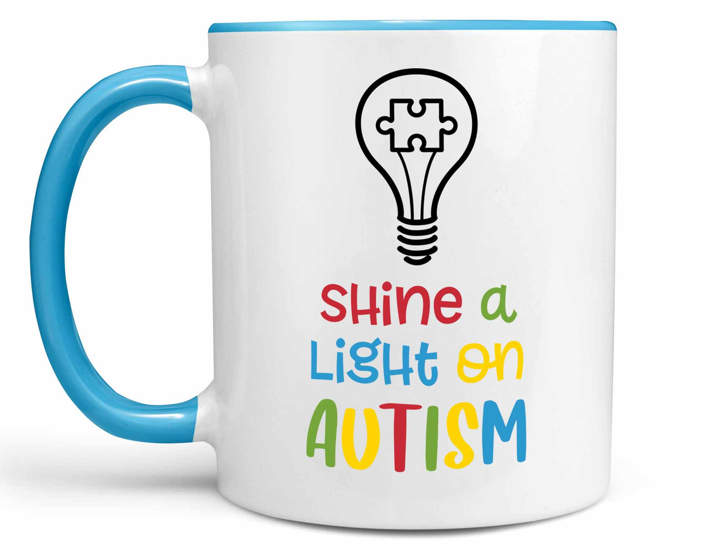 Shine a Light on Autism Coffee Mug
