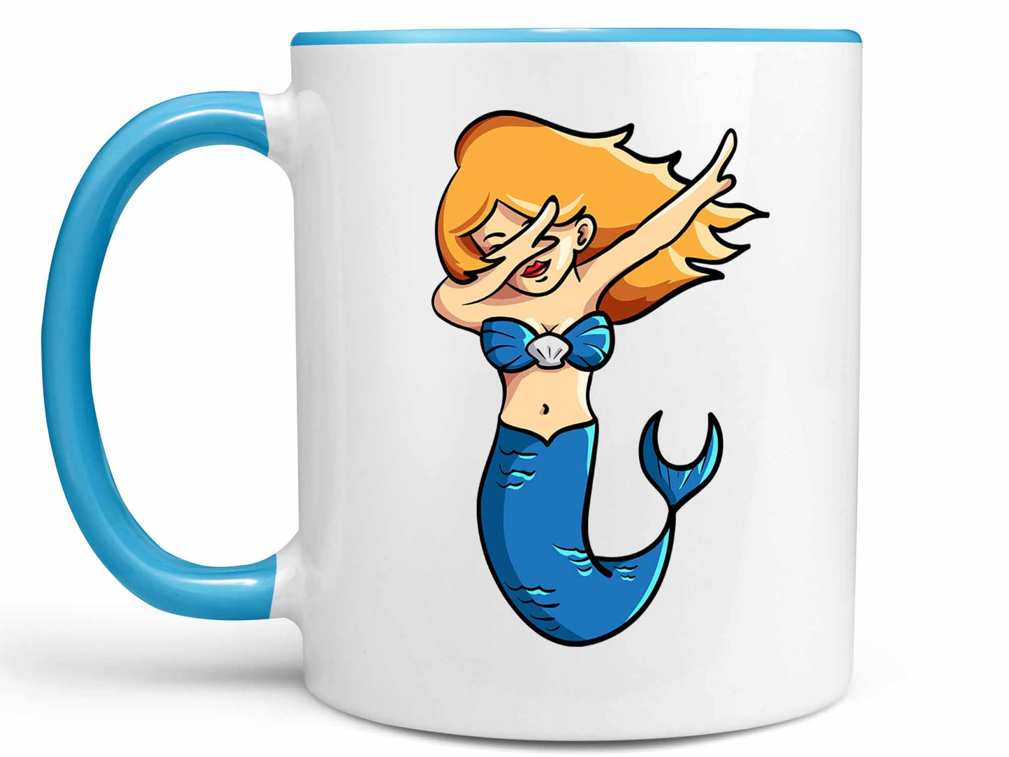 Dabbing Mermaid Coffee Mug