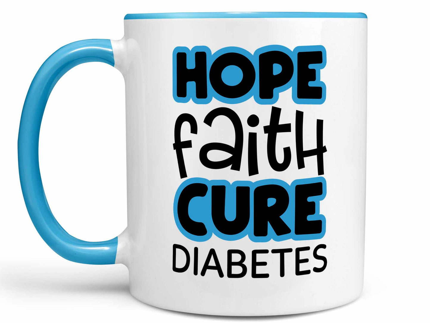 Hope Faith Cure Diabetes Coffee Mug