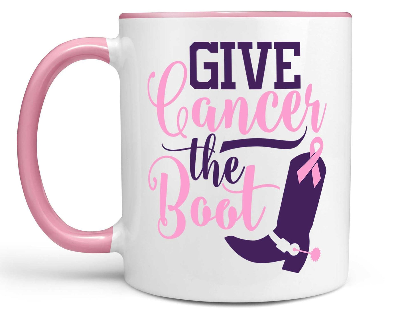 Give Cancer the Boot Coffee Mug