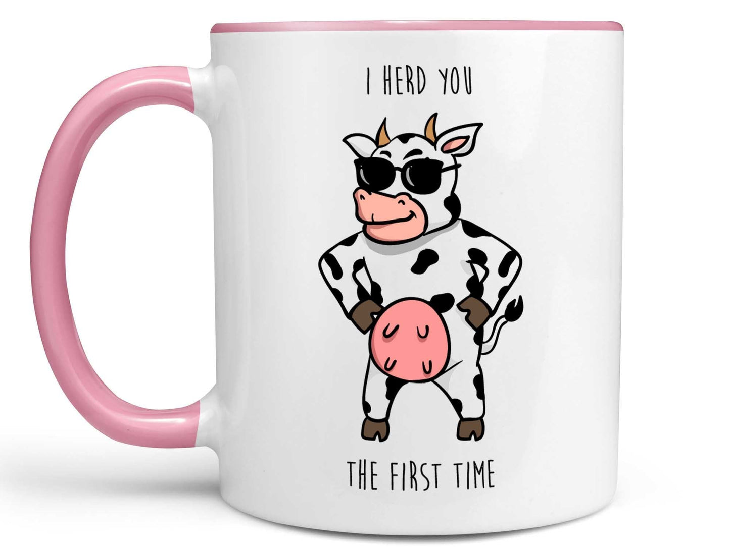 I Herd You Cow Coffee Mug