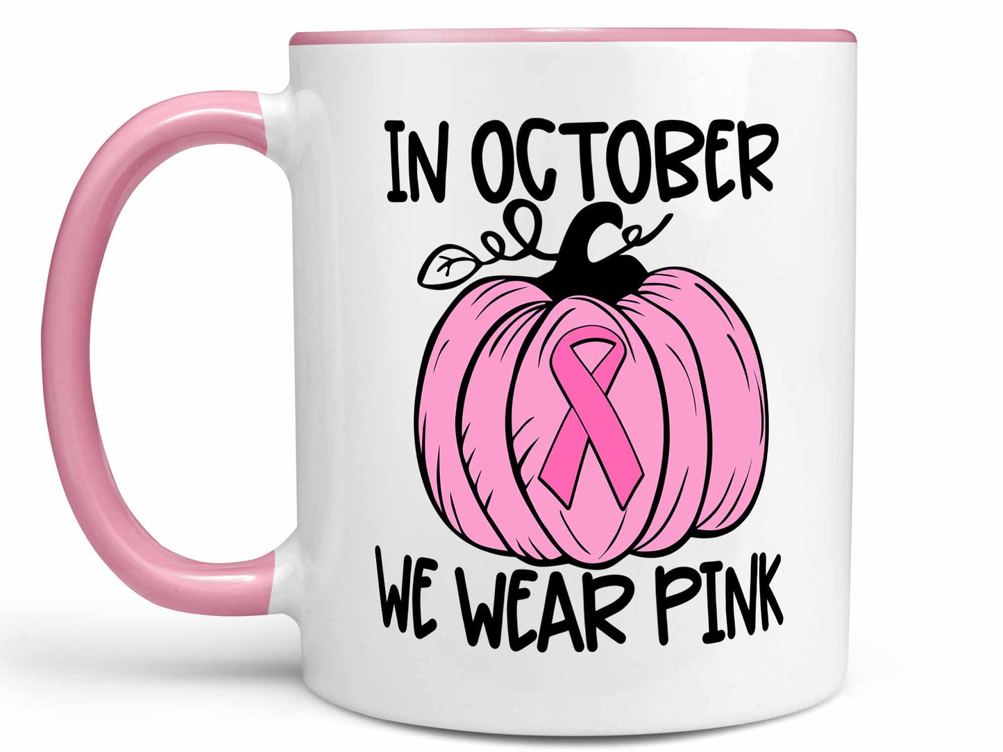 Wear Pink Pumpkin Coffee Mug
