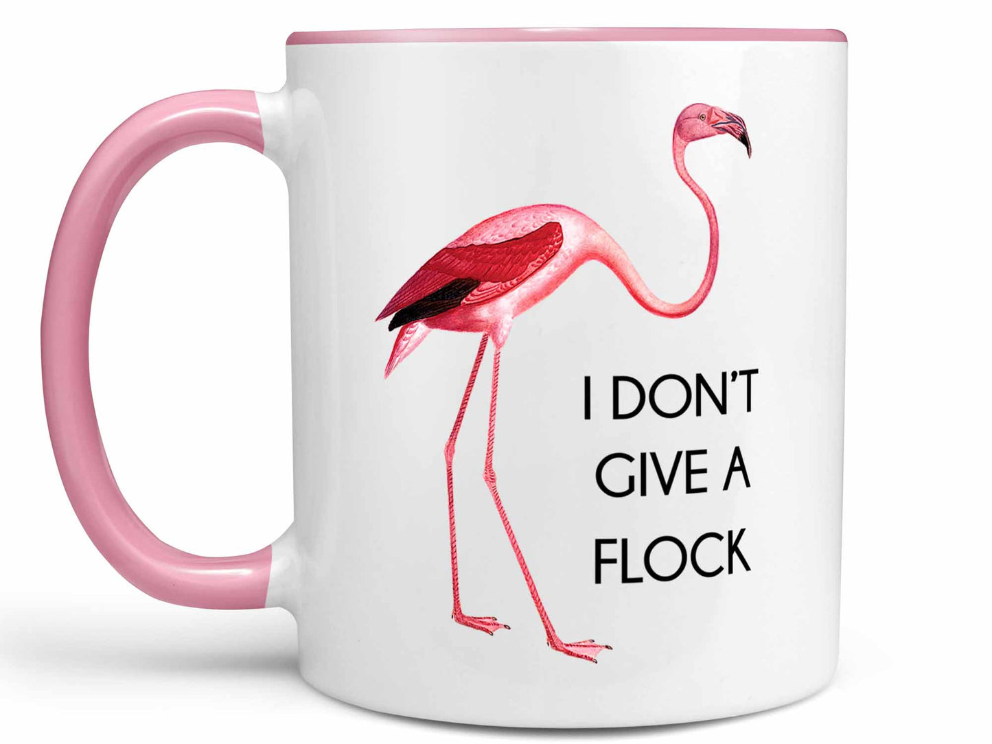Don't Give a Flock Flamingo Coffee Mug