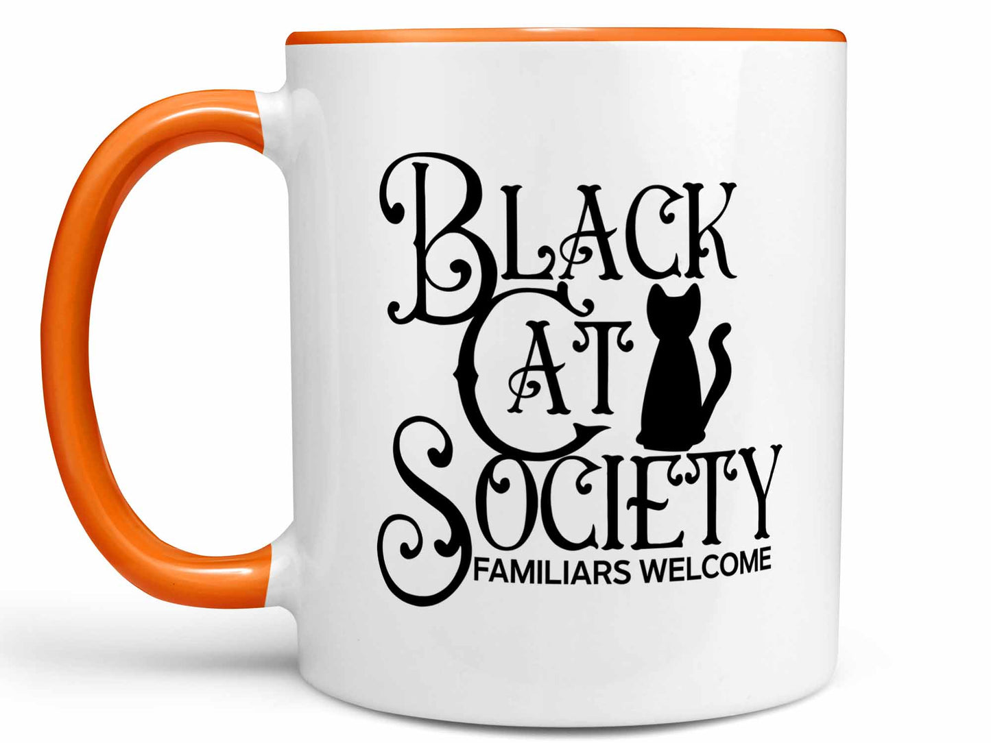 Black Cat Society Coffee Mug