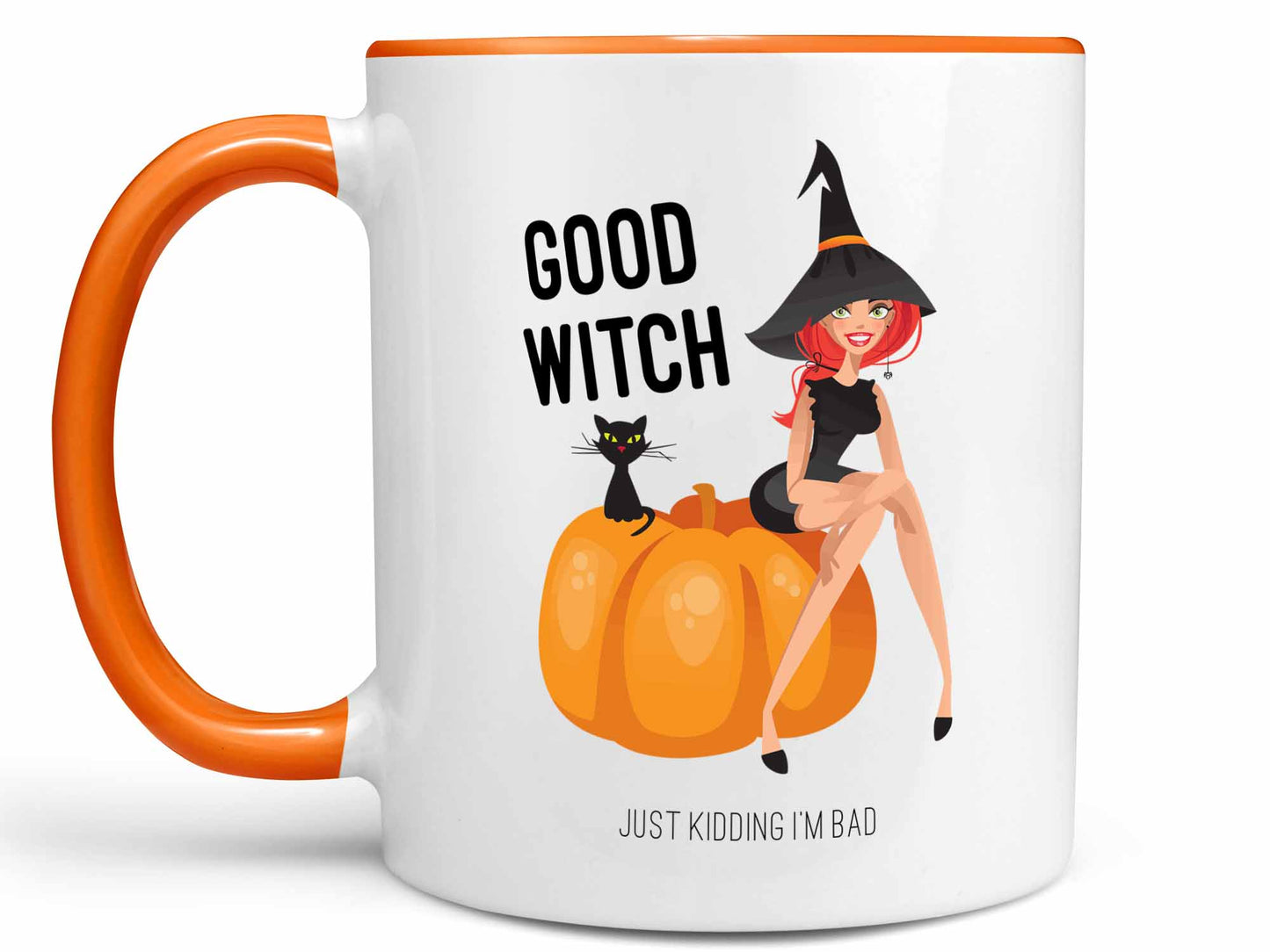 Good Witch Just Kidding Coffee Mug