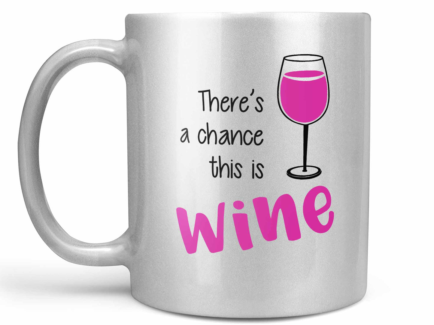 There's a Chance this is Wine Coffee Mug