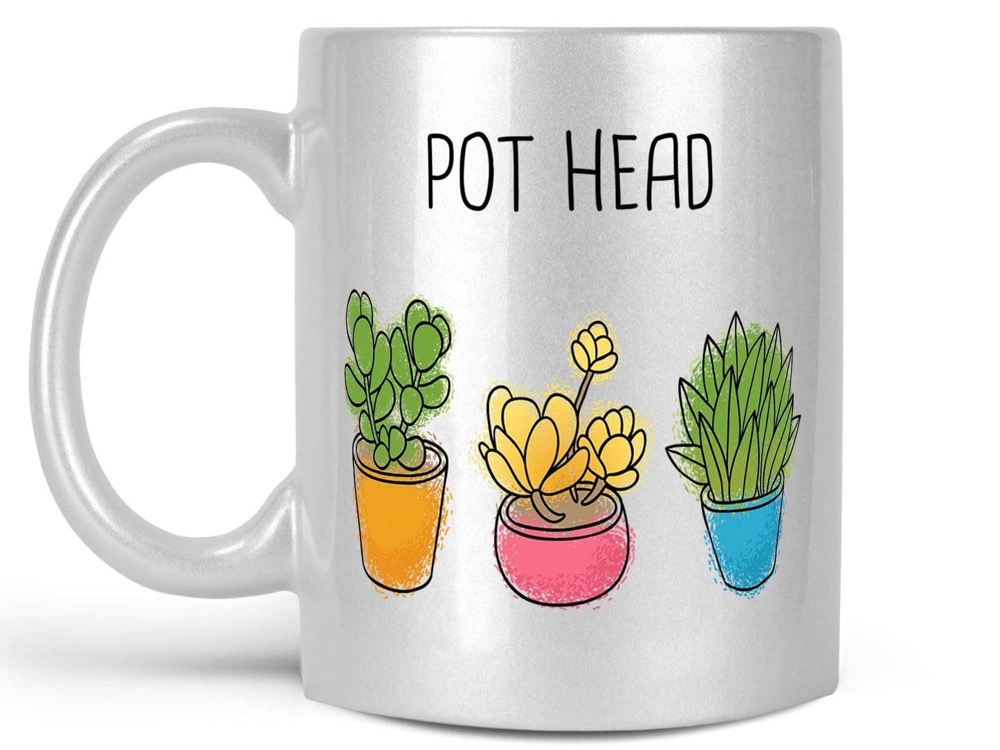 Pot Head Succulents Coffee Mug