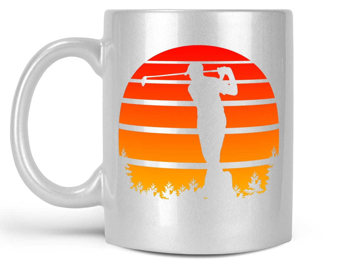 Vintage Sunset Golf Coffee Mug