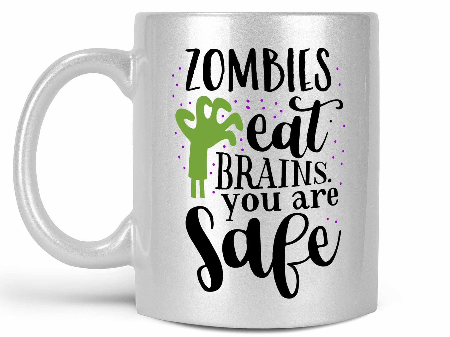 Zombies Eat Brains Coffee Mug