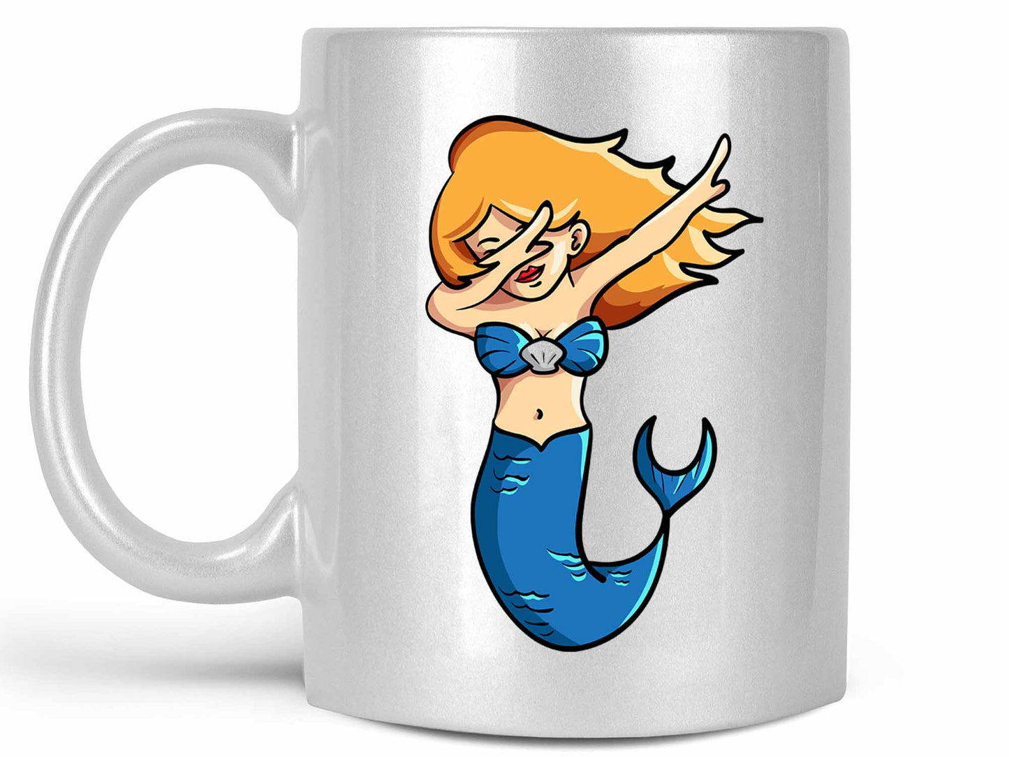 Dabbing Mermaid Coffee Mug