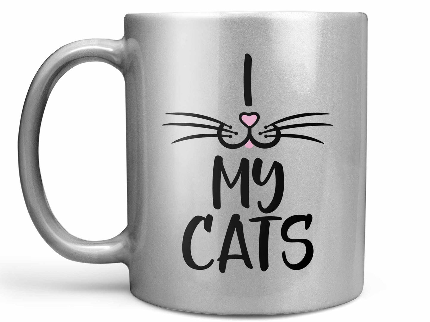 I Love My Cats Coffee Mug
