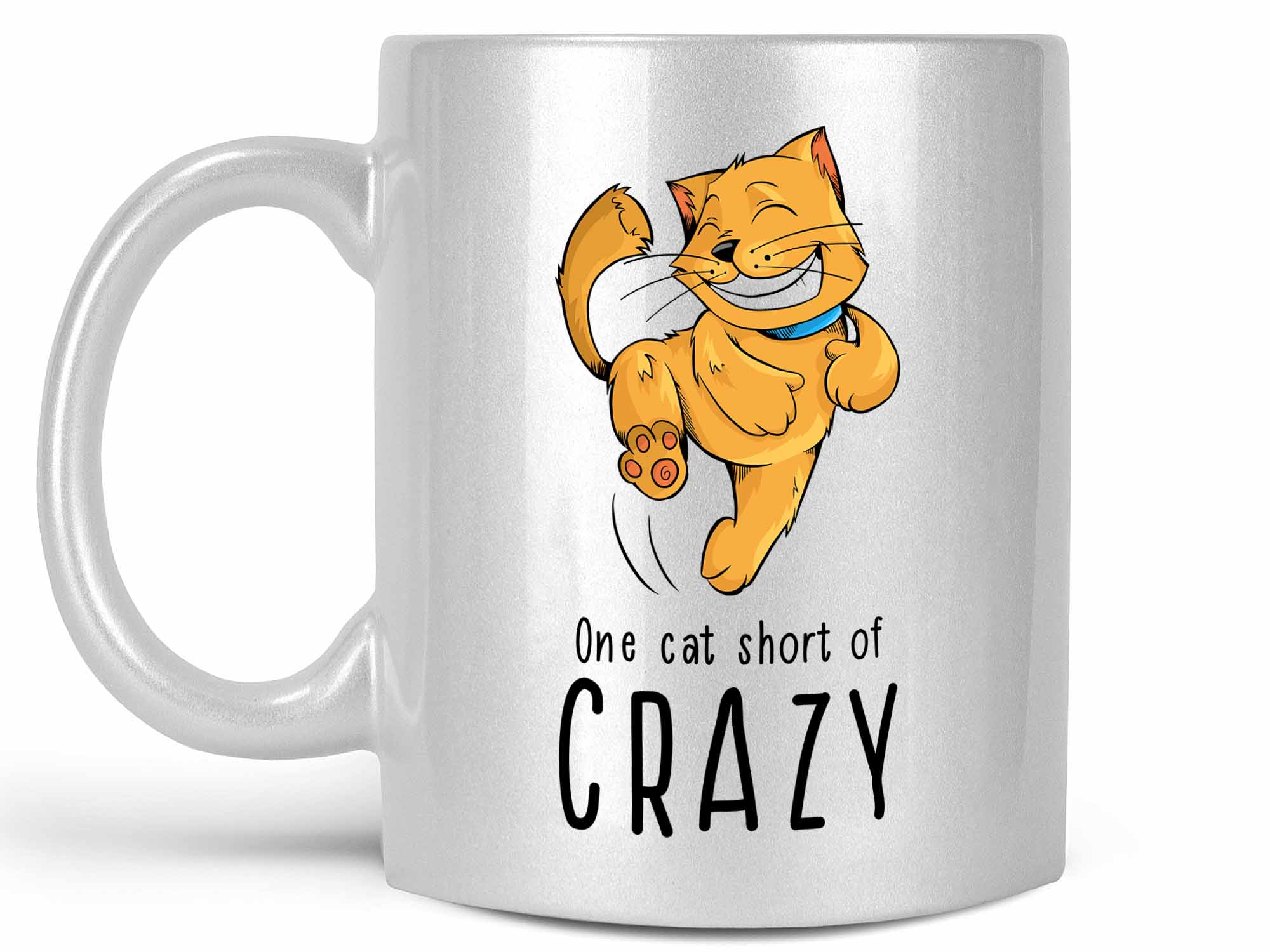 One Cat Short of Crazy Coffee Mug