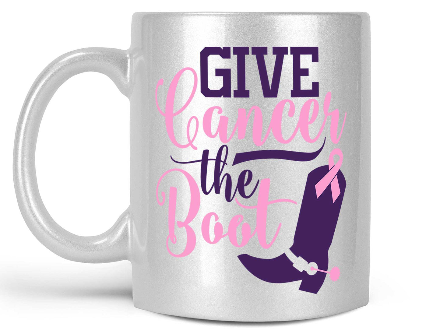 Give Cancer the Boot Coffee Mug